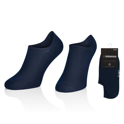 Intenso nízké pánské ponožky - tmavě modré