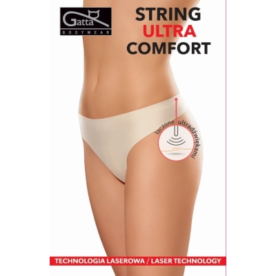 MAJTKI - STRING ULTRA COMFORT BEIGE