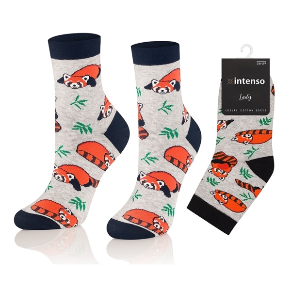 Skarpetki damskie we wzory Art. 0433 wz002