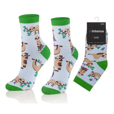 Skarpetki damskie we wzory Art. 0433 wz010