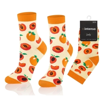 Skarpetki damskie we wzory Art. 0433 wz011