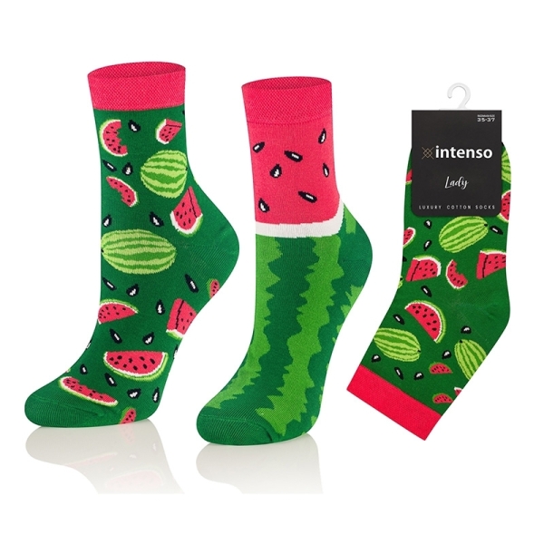 Skarpetki damskie we wzory Art. 0433 wz014