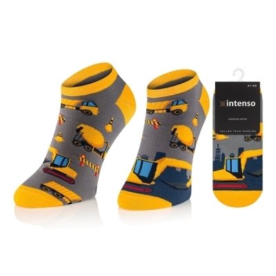 Stopki męskie Intenso we wzory art. 0563 wz003