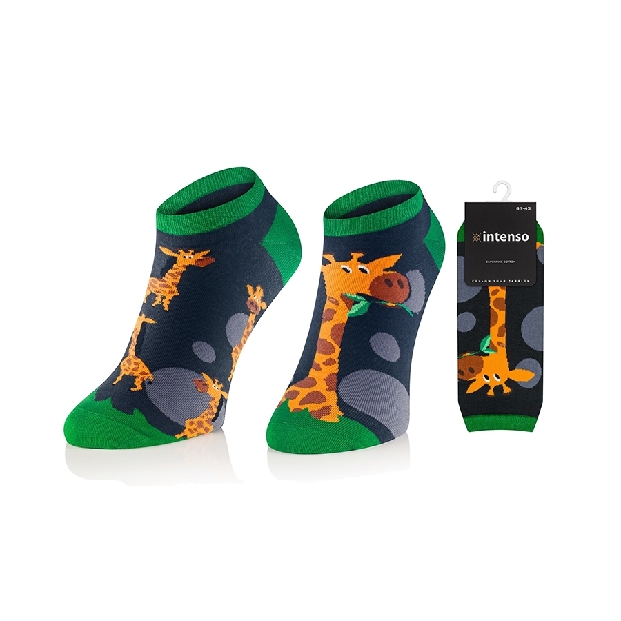 Stopki męskie Intenso we wzory art. 0563 wz005