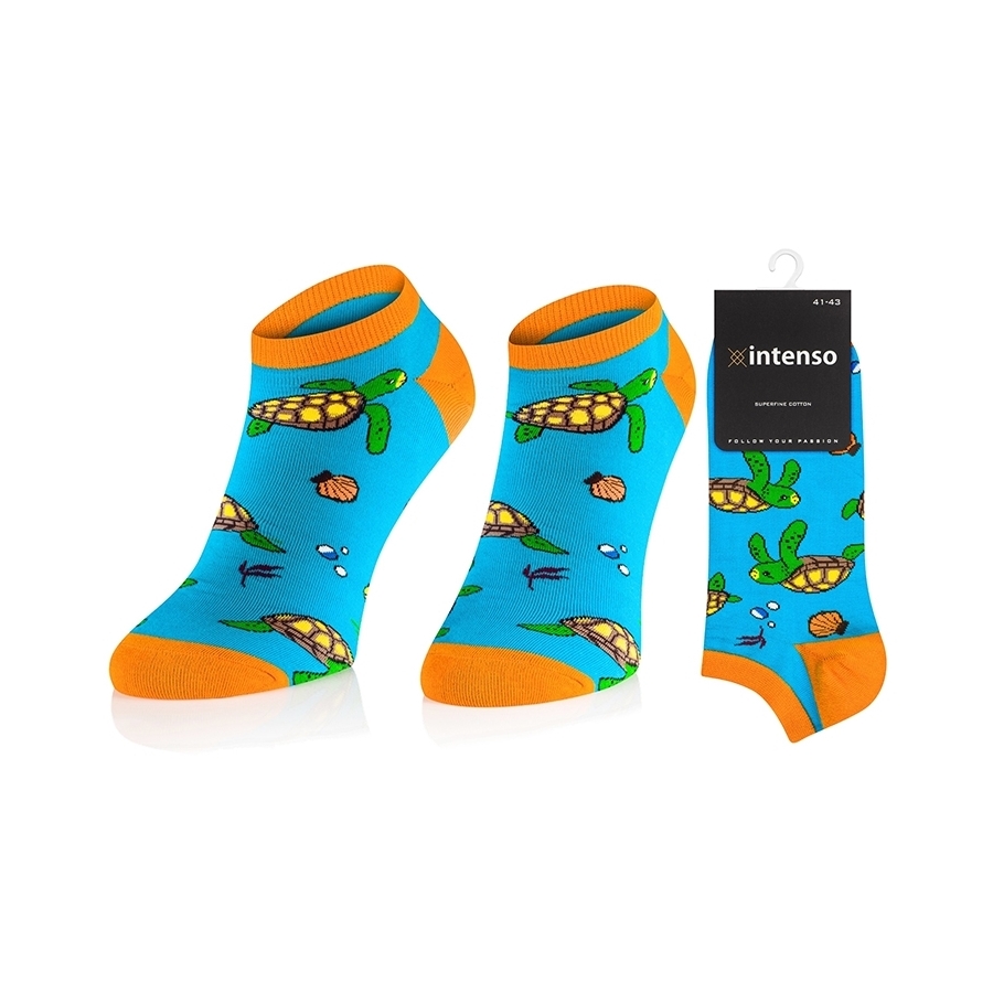 Stopki męskie Intenso we wzory art. 0563 wz009