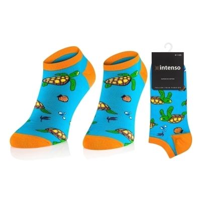 Stopki męskie Intenso we wzory art. 0563 wz009