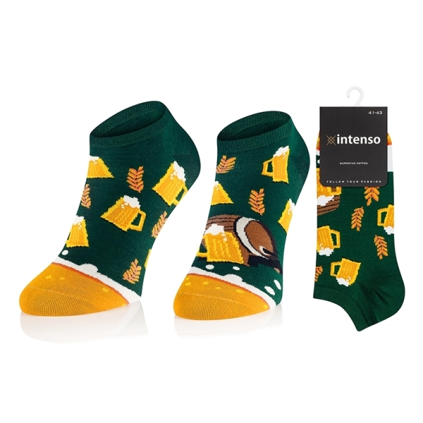 Stopki męskie Intenso we wzory art. 0563 wz011