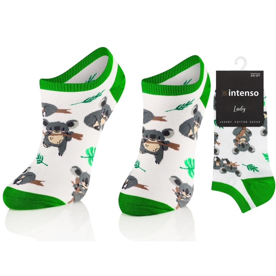 STOPKI DAMSKIE WZOROWANE ART. 013 KOL:006