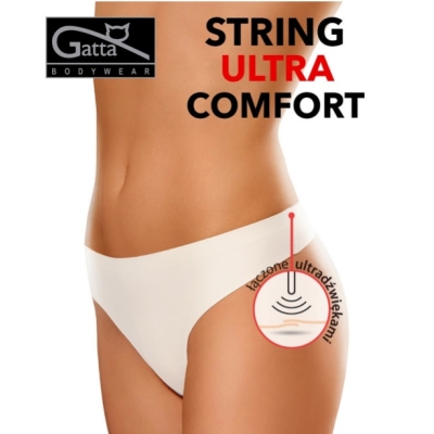MAJTKI - STRING ULTRA COMFORT BEIGE