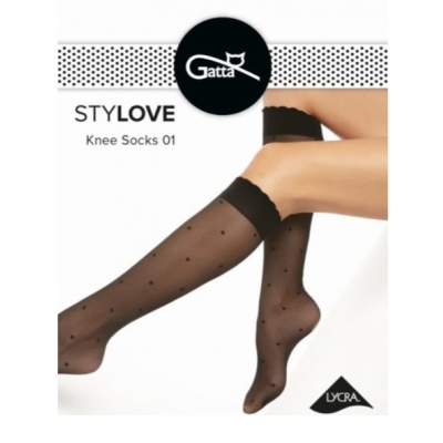 copy of ZAKOLANÓWKI DAMSKIE BAWEŁNIANE WE WZORY INTENSO ART. 372 WZ. 225