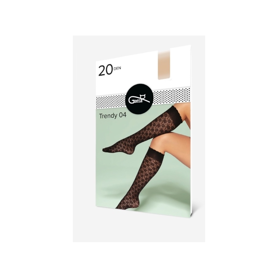 copy of ZAKOLANÓWKI DAMSKIE BAWEŁNIANE WE WZORY INTENSO ART. 372 WZ. 225