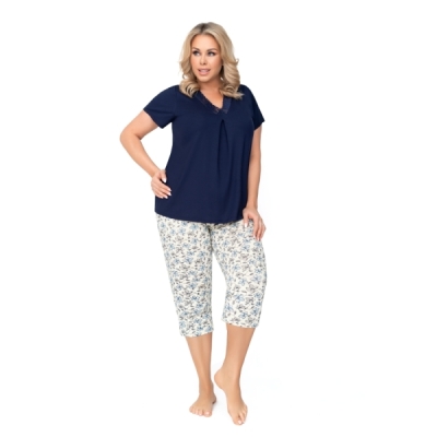 Donna Aria 3/4 Plus size dámské pyžamo