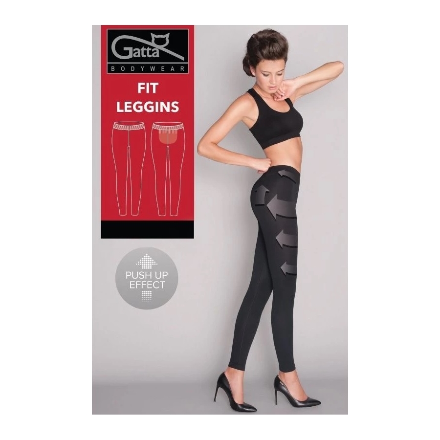Gatta Fit Leggins 0044556S černé tvarující dámské legíny