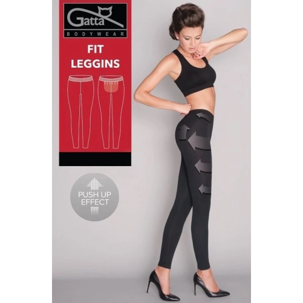 Gatta Fit Leggins 0044556S černé tvarující dámské legíny