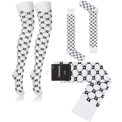 copy of ZAKOLANÓWKI DAMSKIE BAWEŁNIANE WE WZORY INTENSO ART. 372 WZ. 212