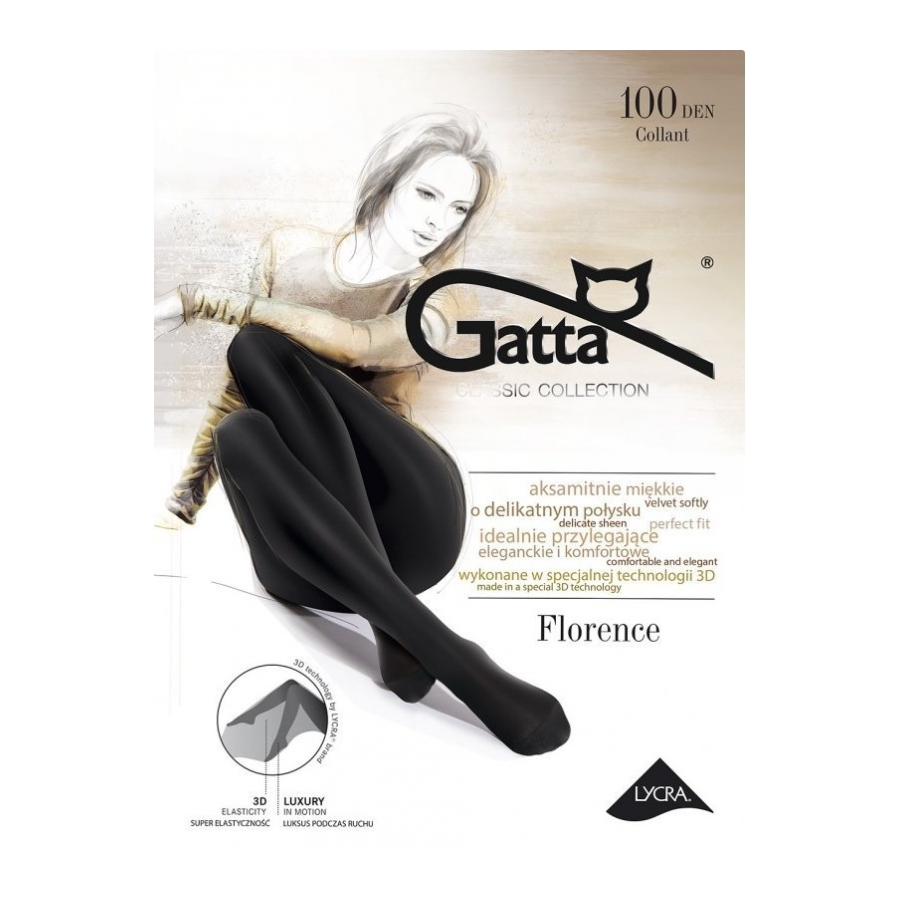 copy of Gatta Laura dámské punčochové kalhoty 20 DEN - Nero