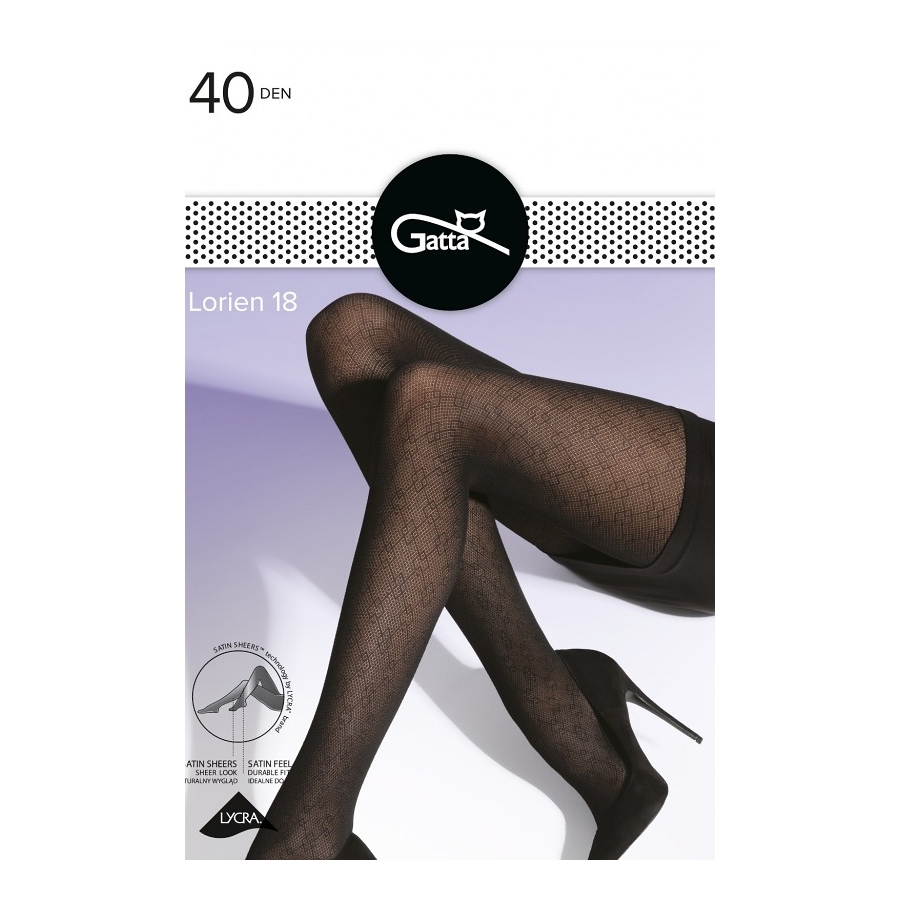 copy of Gatta Laura dámské punčochové kalhoty 20 DEN - Nero