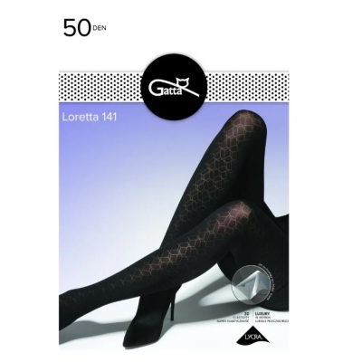 Gatta Loretta 141 dámské punčochové kalhoty 50 DEN - Nero