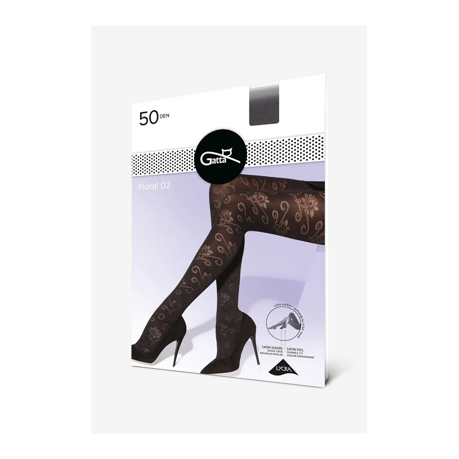 copy of SWEETY - RAJSTOPY DAMSKIE WZORZYSTE NERO