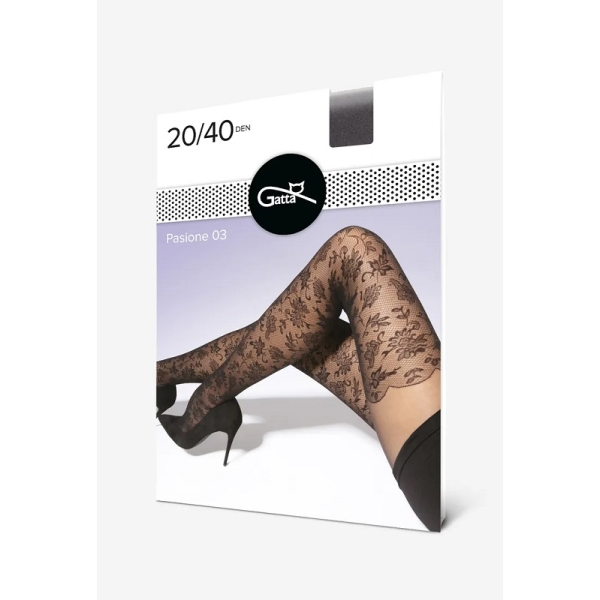 copy of SWEETY - RAJSTOPY DAMSKIE WZORZYSTE NERO