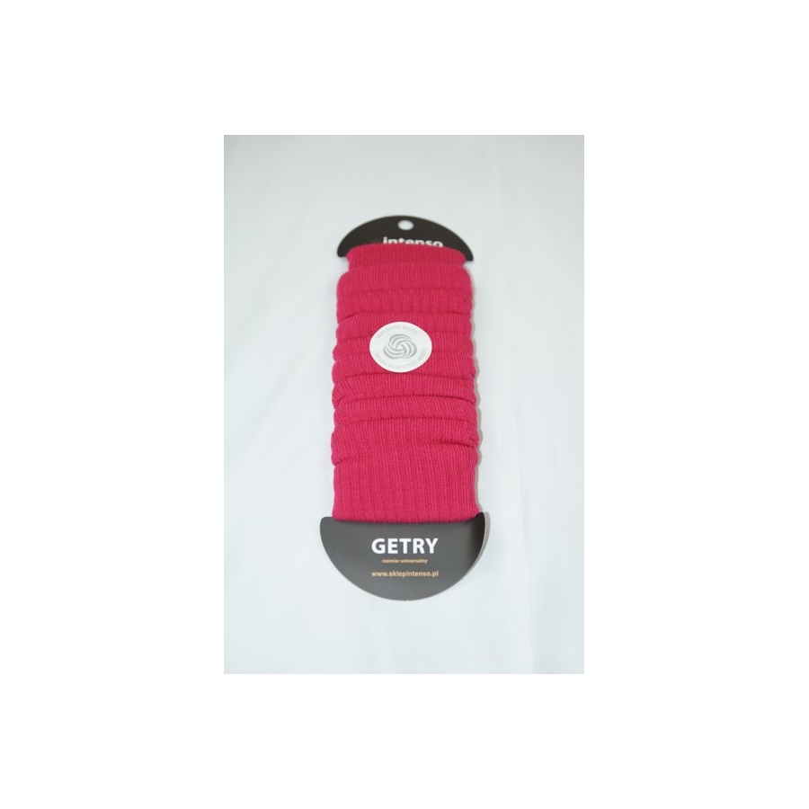copy of Getry wełniane ocieplacze fuksja