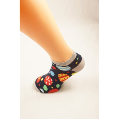 Milena dámské kotníkové ponožky velikonoce - Vajíčka