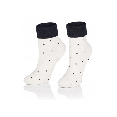 copy of Intenso vysoké veselé dámské ponožky Santa Claus - šedé