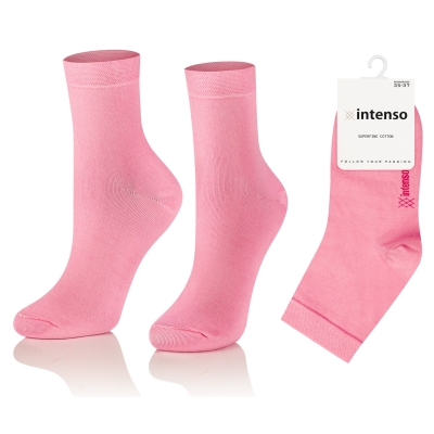 Intenso dámské lýtkové ponožky - světle růžová