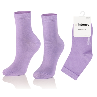 Intenso dámské lýtkové ponožky - pastelová fialová