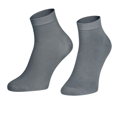 Intenso lýtkové ponožky - tmavě šedé hladké