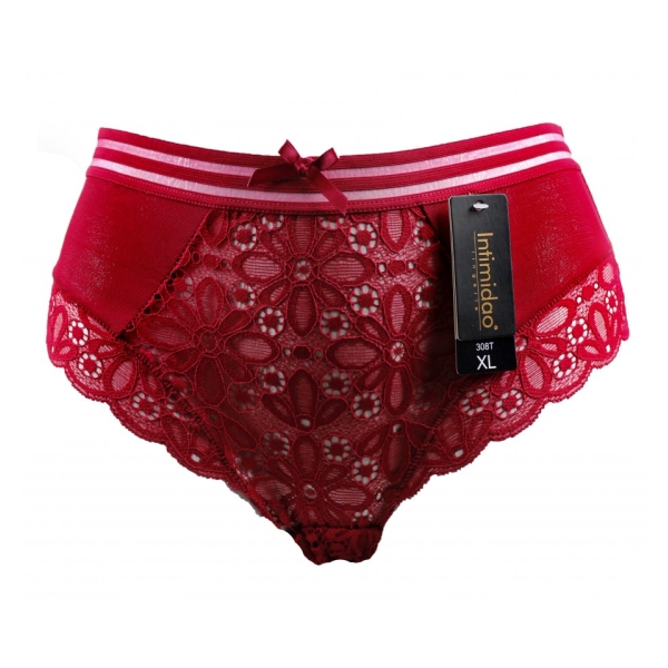 Intimidao 308T krajkové kalhotky se síťkou - různé barvy