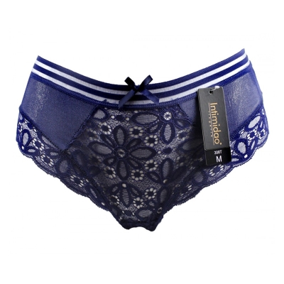 Intimidao 308T krajkové kalhotky se síťkou - různé barvy