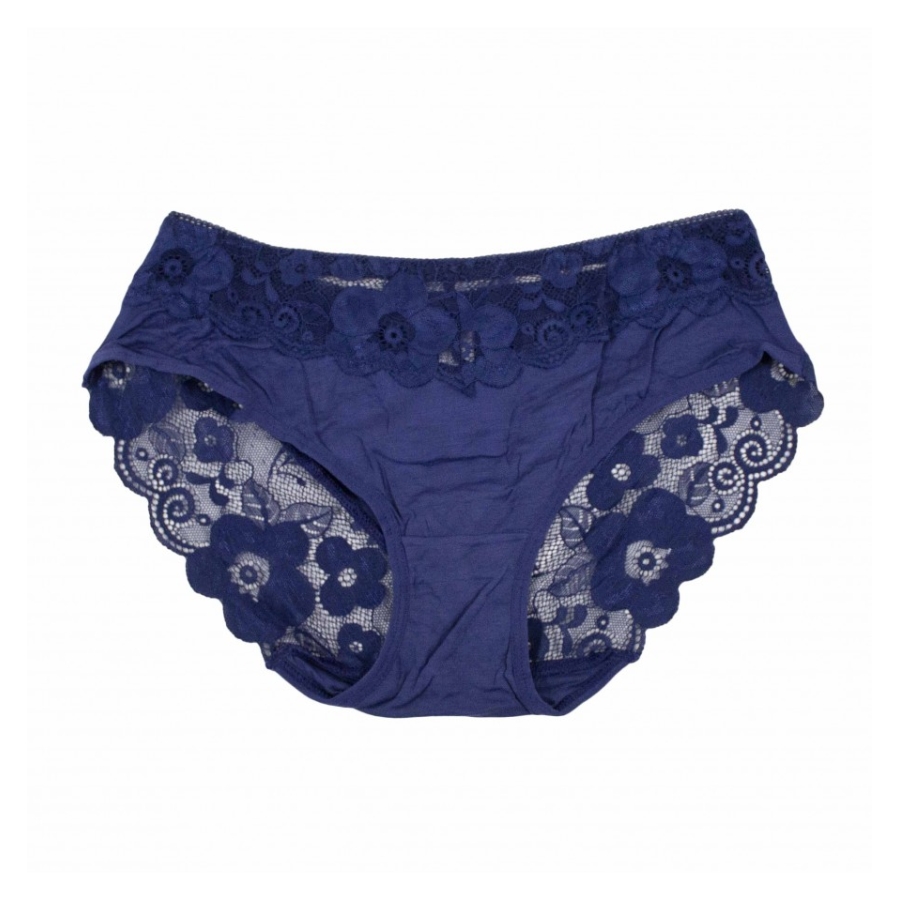 Intimidao 5B10 bambusové kalhotky s květy - různé barvy