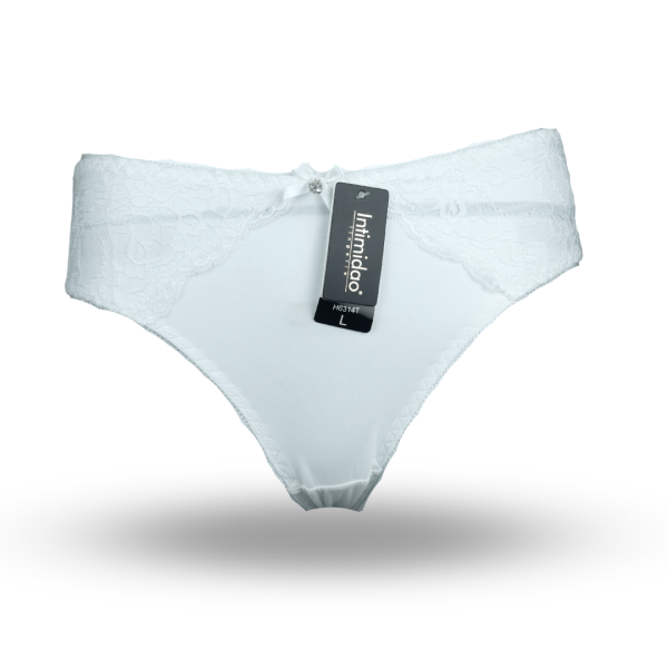 Intimidao H6314T krajkové kalhotky s mašličkou a ozdobou - různé barvy