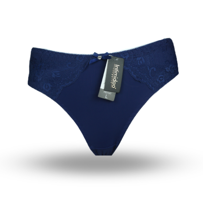 Intimidao H6314T krajkové kalhotky s mašličkou a ozdobou - různé barvy