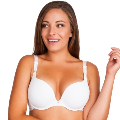 Linaise Syntia 1706 vyztužená push-up podprsenka s krajkou - různé barvy