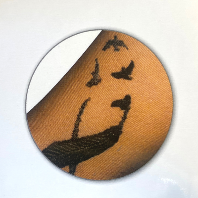 TESS Bella punčochy se symbolem nekonečna 20 DEN