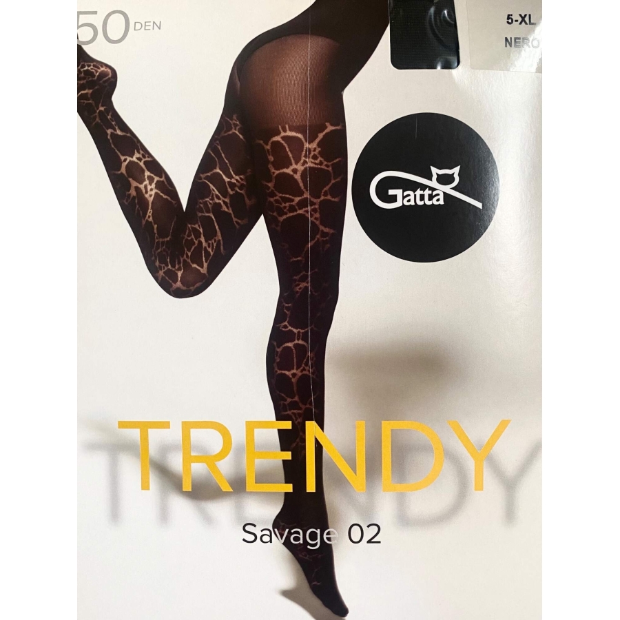 Gatta Savage 02 dámské punčochové kalhoty 50 DEN