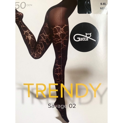 Gatta Savage 02 dámské punčochové kalhoty 50 DEN