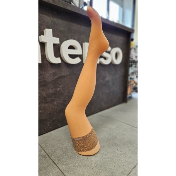 TESS Romantic samodržící punčochy 20 DEN