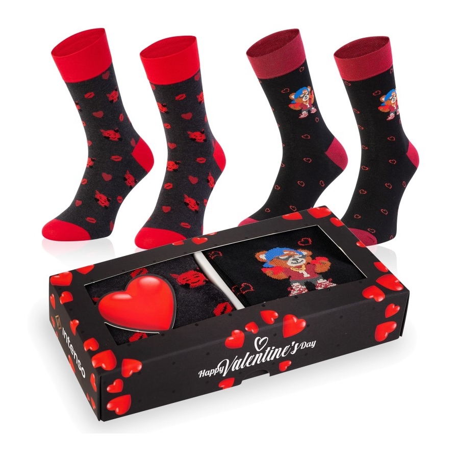 Intenso sada pánských vysokých elegantních ponožek