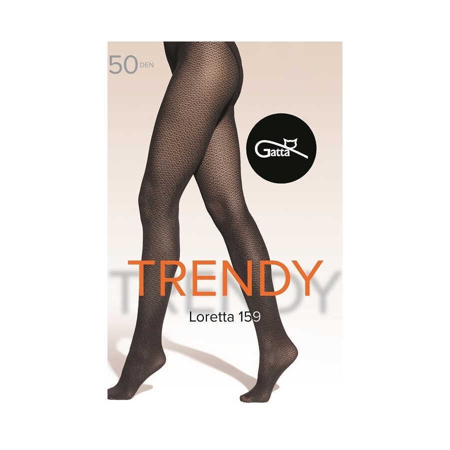Gatta Loretta 159 dámské punčochové kalhoty 50 DEN - Nero