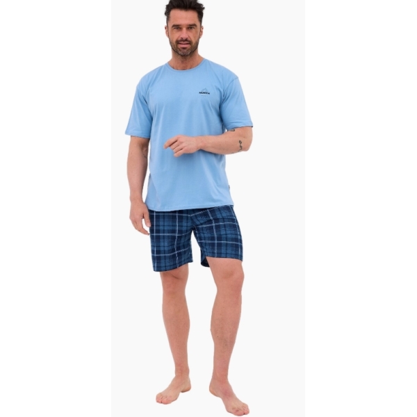 Cornette 326/316 pánské pyžamo - modré