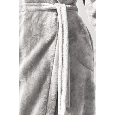 L&L Diana dámský župan -  světle šedý