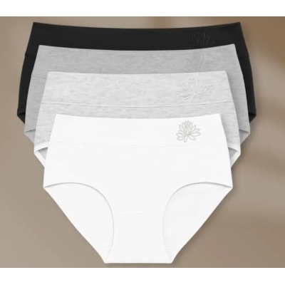 Intimidao Q7177 hladké Bavlněné kalhotky
