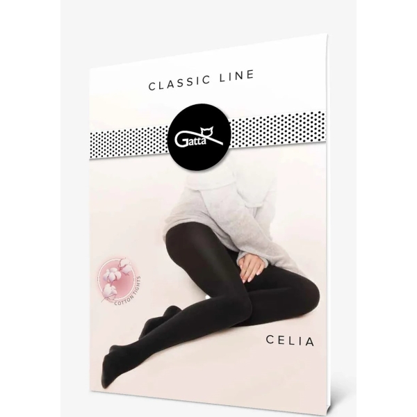 Gatta Celia dámské punčochové kalhoty- černé