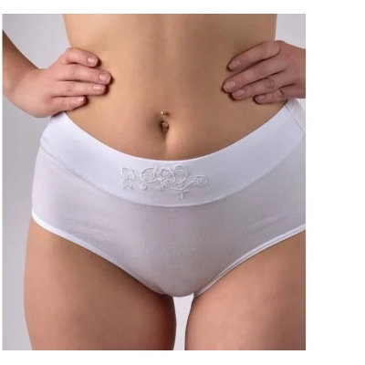 Intimidao Q7244S bavlněné kalhotky s vyšším pasem - různé barvy