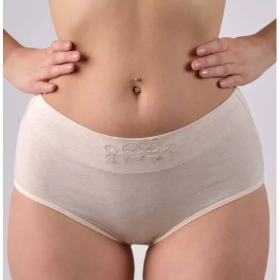 Intimidao Q7244S bavlněné kalhotky s vyšším pasem - různé barvy