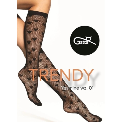 Gatta dámské podkolenky TRENDY- Yasmine 01