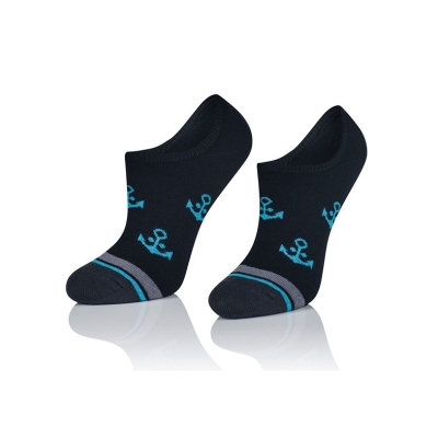Intenso nízké dámské ponožky Kotvy - černé